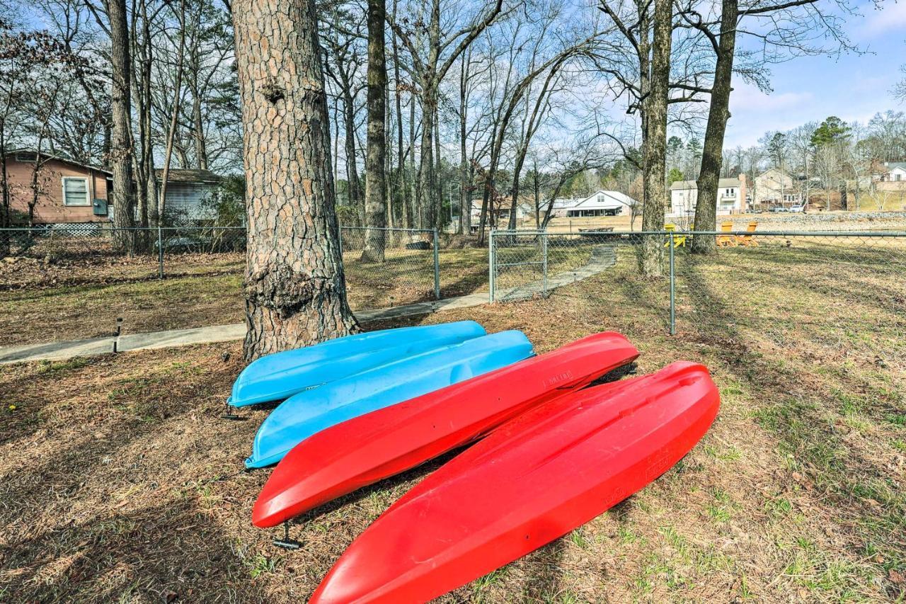 Lakefront Hot Springs Home With Furnished Deck! ภายนอก รูปภาพ