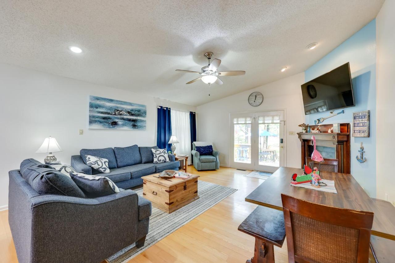 Lakefront Hot Springs Home With Furnished Deck! ภายนอก รูปภาพ