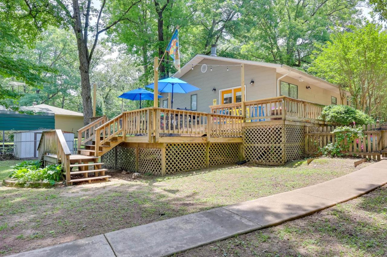 Lakefront Hot Springs Home With Furnished Deck! ภายนอก รูปภาพ