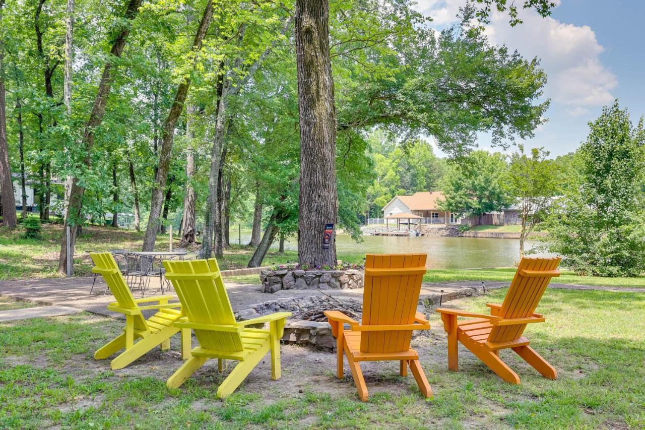 Lakefront Hot Springs Home With Furnished Deck! ภายนอก รูปภาพ